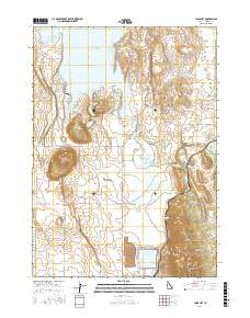 China Hat 2017 topographic map thumbnail
