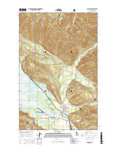 Clark Fork 2017 topographic map thumbnail