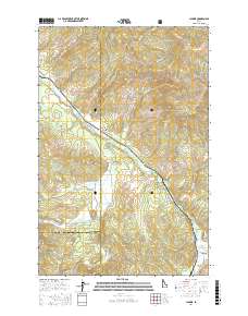 Clarkia 2017 topographic map thumbnail