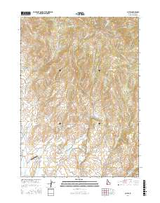 Cliffs 2017 topographic map thumbnail