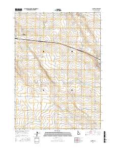 Clover 2017 topographic map thumbnail