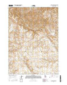 Clover Mountain 2017 topographic map thumbnail