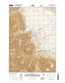 Coal Kiln Canyon 2017 topographic map thumbnail