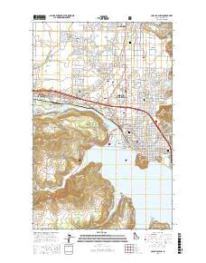 Coeur D'Alene 2017 topographic map thumbnail