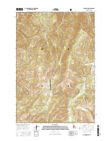 Cold Meadows 2017 topographic map thumbnail