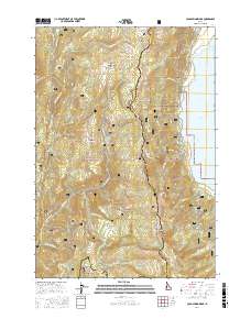Cold Spring Ridge 2017 topographic map thumbnail