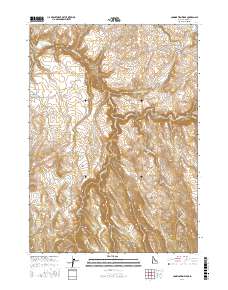 Combination Ridge 2017 topographic map thumbnail