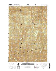 Cook Mountain 2017 topographic map thumbnail