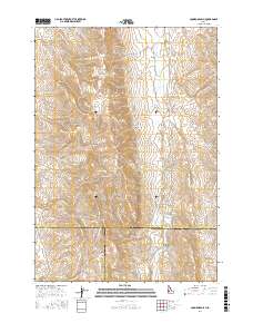 Coonrod Gulch 2017 topographic map thumbnail