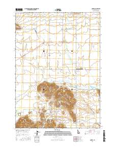Corral 2017 topographic map thumbnail