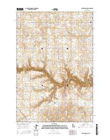 Cottonwood NE 2017 topographic map thumbnail
