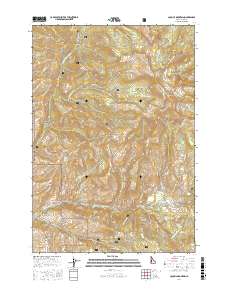Council Mountain 2017 topographic map thumbnail