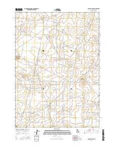 Coyote Butte 2017 topographic map thumbnail