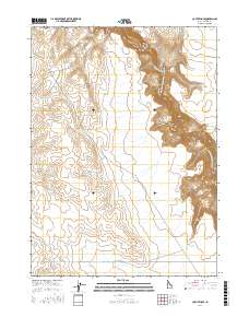 Coyote Hole 2017 topographic map thumbnail