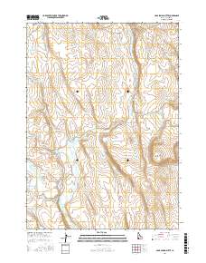 Crab Spring Butte 2017 topographic map thumbnail