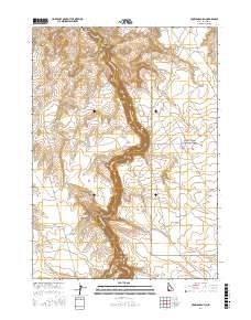 Crowbar Gulch 2017 topographic map thumbnail