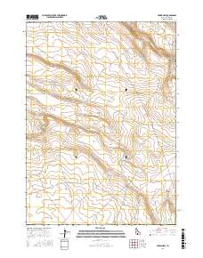 Crows Nest 2017 topographic map thumbnail