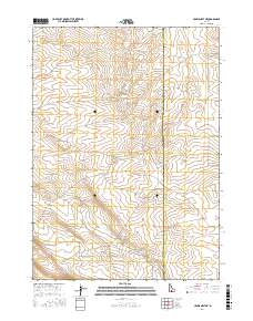 Crows Nest NE 2017 topographic map thumbnail