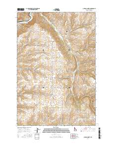 Culdesac North 2017 topographic map thumbnail