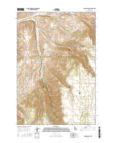 Culdesac South 2017 topographic map thumbnail