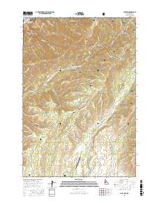 Cuprum 2017 topographic map thumbnail