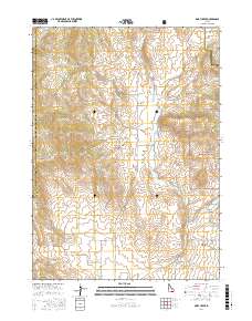 Dairy Creek 2017 topographic map thumbnail