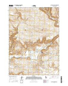 Davis Mountain SW 2017 topographic map thumbnail