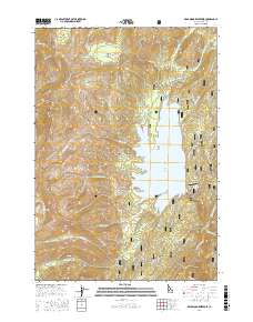 Deadwood Reservoir 2017 topographic map thumbnail