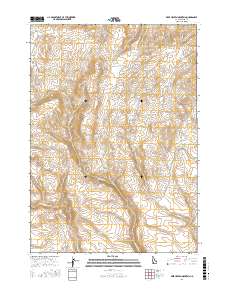 Deer Heaven Mountain 2017 topographic map thumbnail