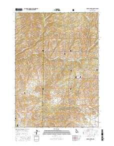 Deer Mountain 2017 topographic map thumbnail