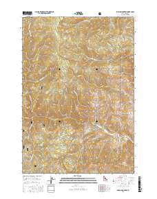 Degan Mountain 2017 topographic map thumbnail
