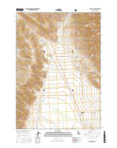 Dickey Peak 2017 topographic map thumbnail