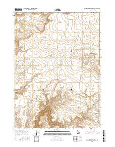 Dickshooter Reservoir 2017 topographic map thumbnail
