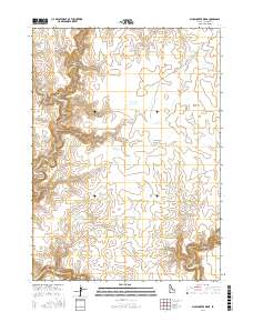 Dickshooter Ridge 2017 topographic map thumbnail
