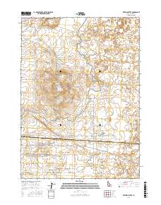 Dietrich Butte 2017 topographic map thumbnail