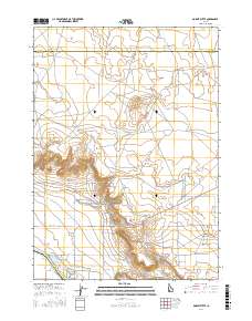 Dorsey Butte 2017 topographic map thumbnail