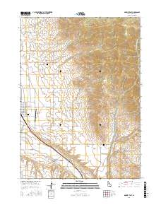 Downey East 2017 topographic map thumbnail