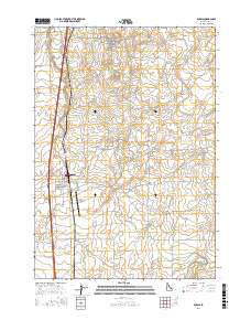 Dubois 2017 topographic map thumbnail