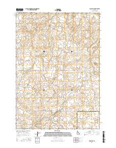 Dubois NE 2017 topographic map thumbnail