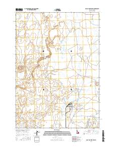 East of Howe Peak 2017 topographic map thumbnail