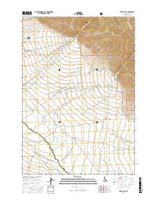 East of May 2017 topographic map thumbnail