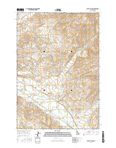 East of Salmon 2017 topographic map thumbnail