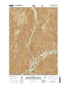Eightmile Mountain 2017 topographic map thumbnail