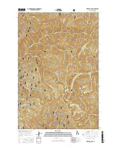 Elizabeth Lake 2017 topographic map thumbnail