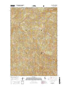 Elk Butte 2017 topographic map thumbnail