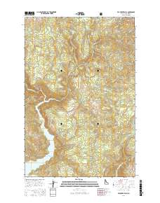 Elk Creek Falls 2017 topographic map thumbnail
