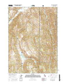 Elk Valley 2017 topographic map thumbnail