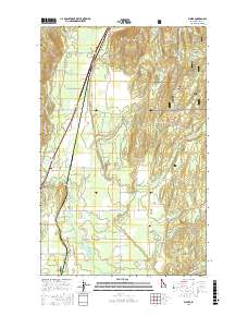 Elmira 2017 topographic map thumbnail