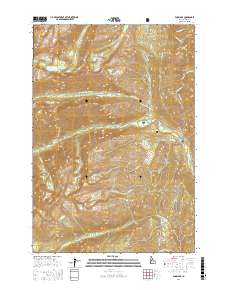 Enos Lake 2017 topographic map thumbnail