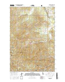 Fernwood 2017 topographic map thumbnail